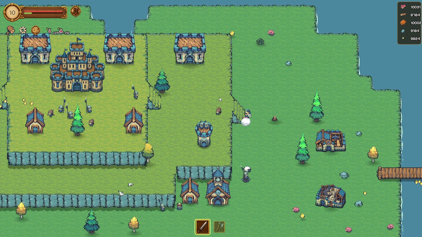 The castle at the heart of the kingdom