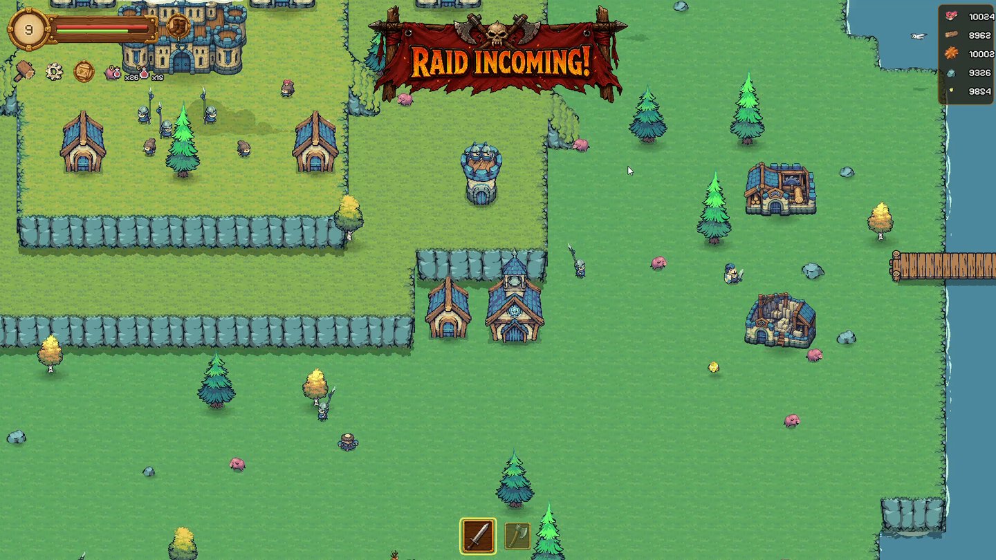 A goblin raid incoming